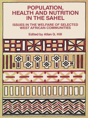 cover image of Population, Health and Nutrition in the Sahel